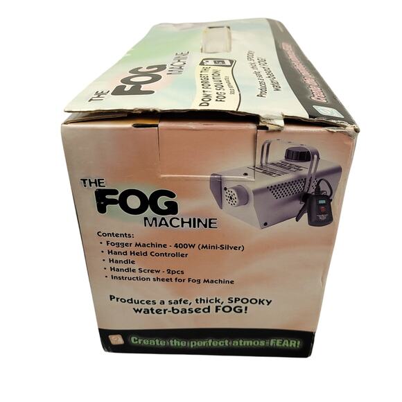 Gemmy 400W Fog Machine Model 27924 Halloween Party Smoke Effect In Original Box - Picture 15 of 16